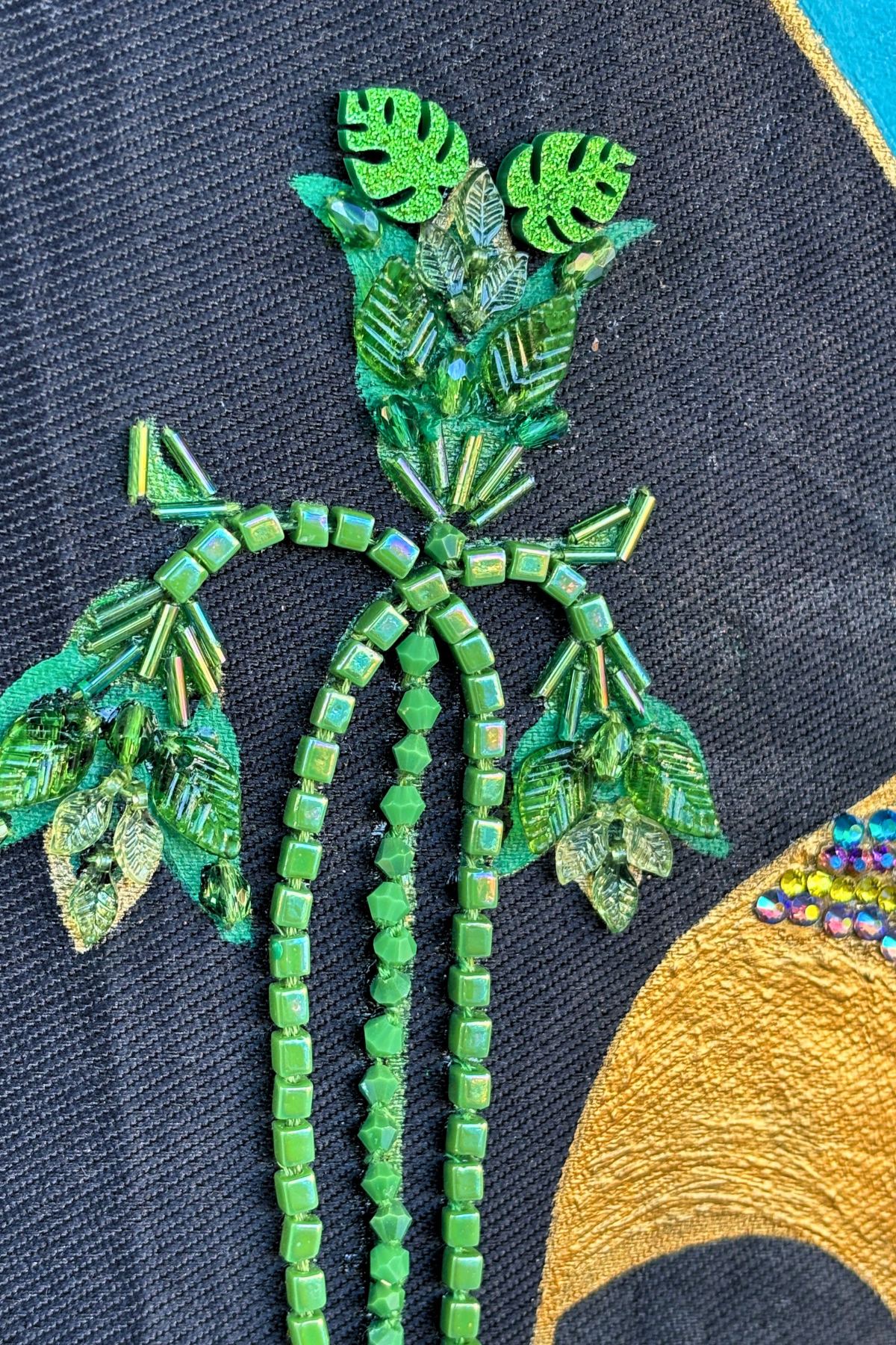 Crowned By The Nile Beaded Vest