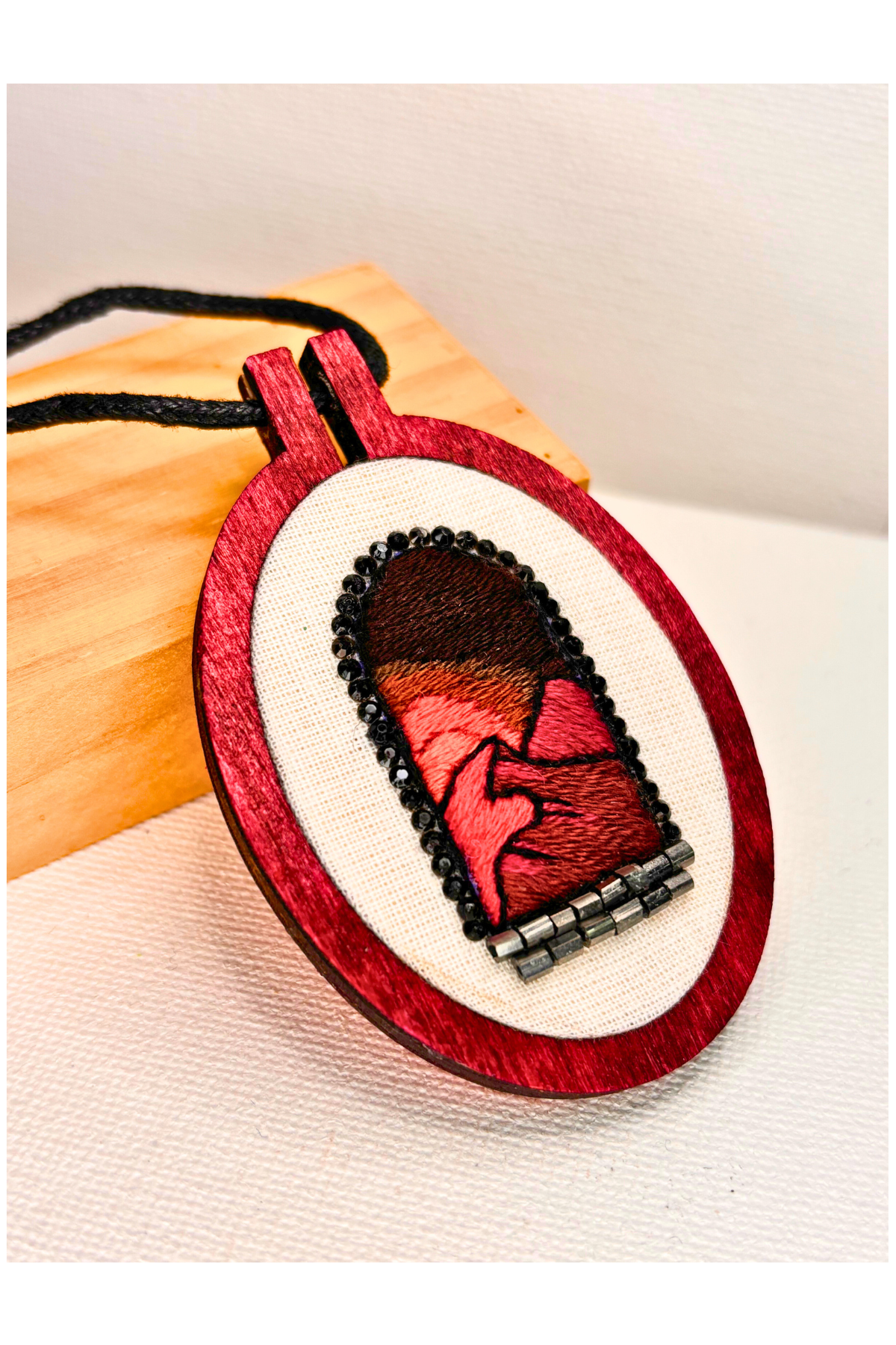 Glow on the Horizon Mini Embroidery