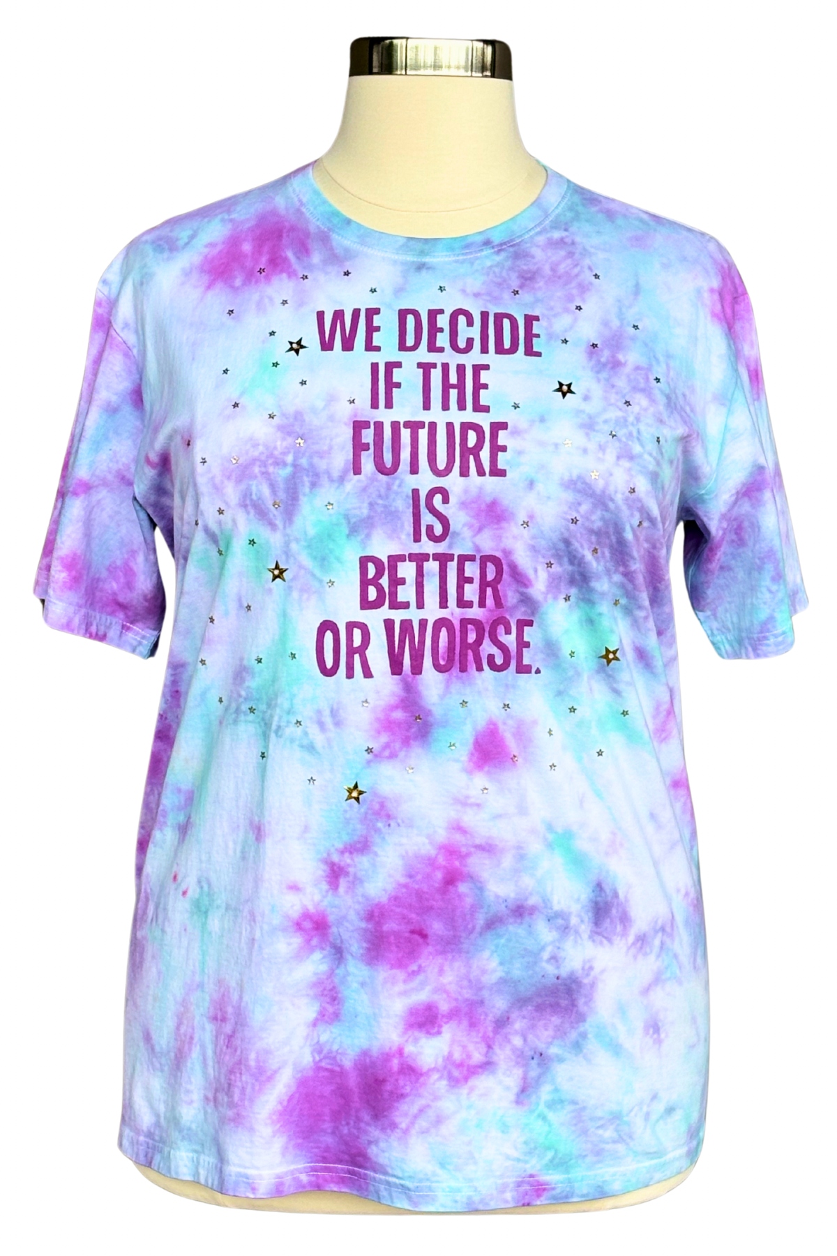 We Are The Futuremakers Tie Dye Tee - Size XXL