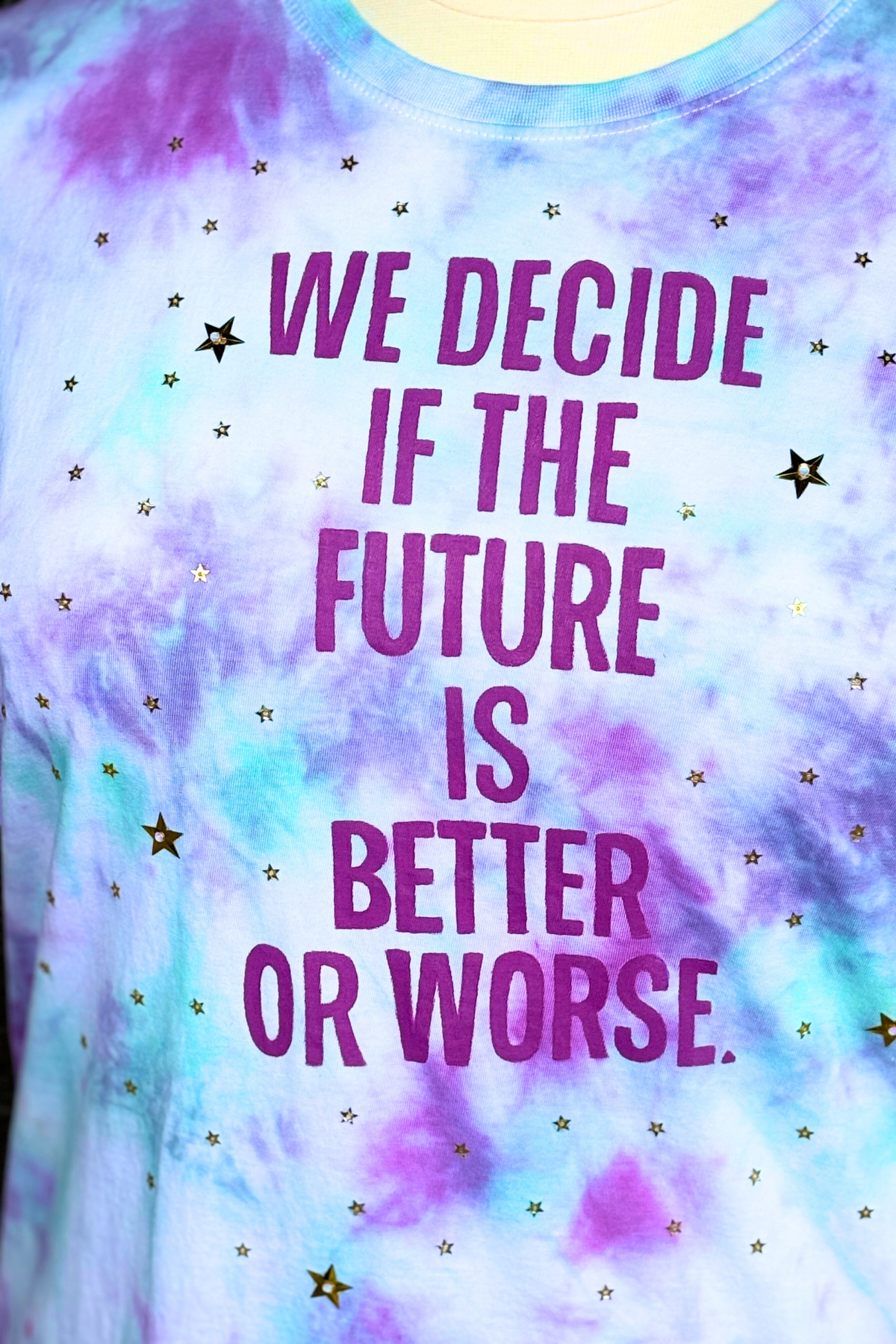 We Are The Futuremakers Tie Dye Tee - Size XXL