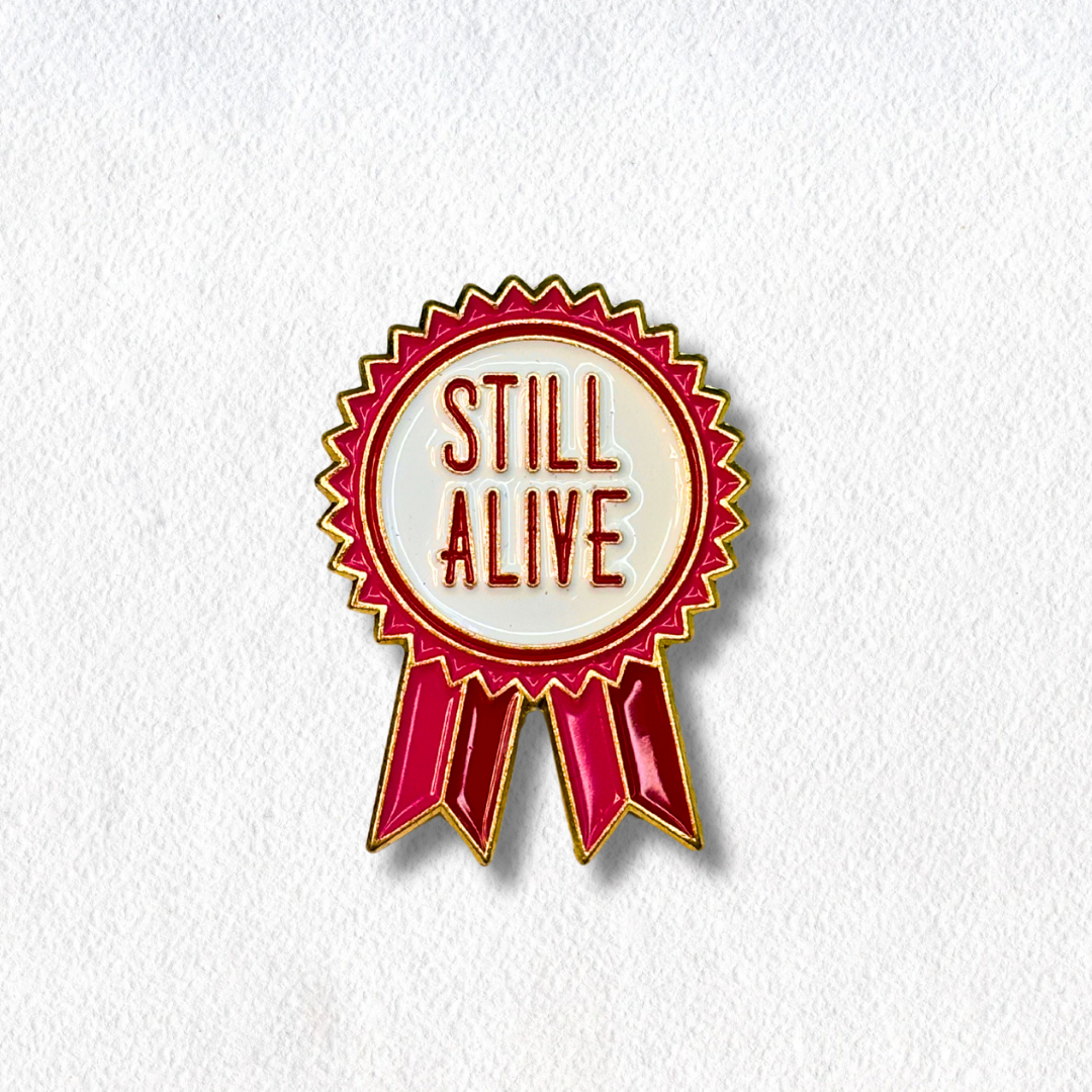 Still Alive Merit Ribbon Lapel Pin