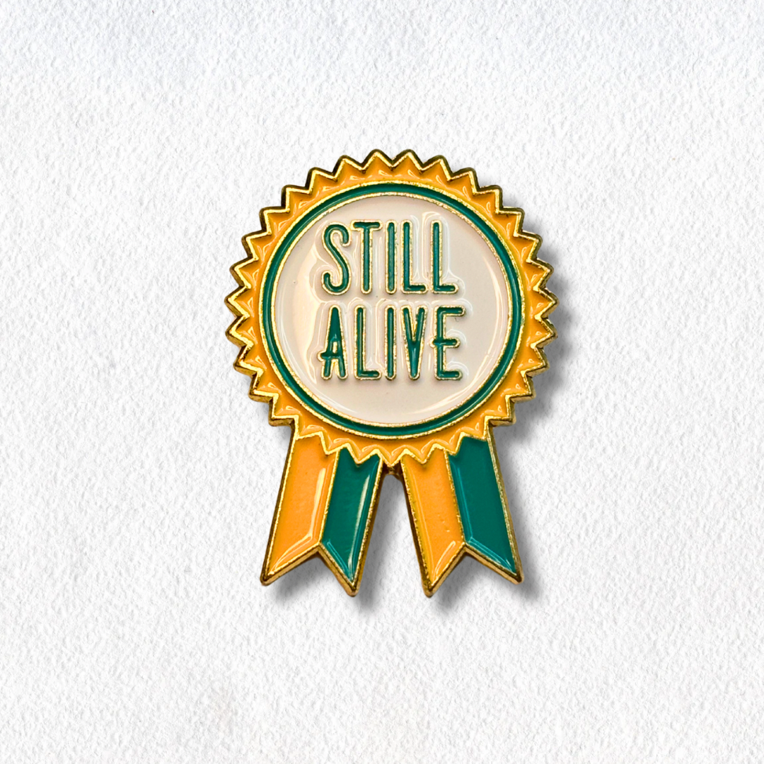 Still Alive Merit Ribbon Lapel Pin