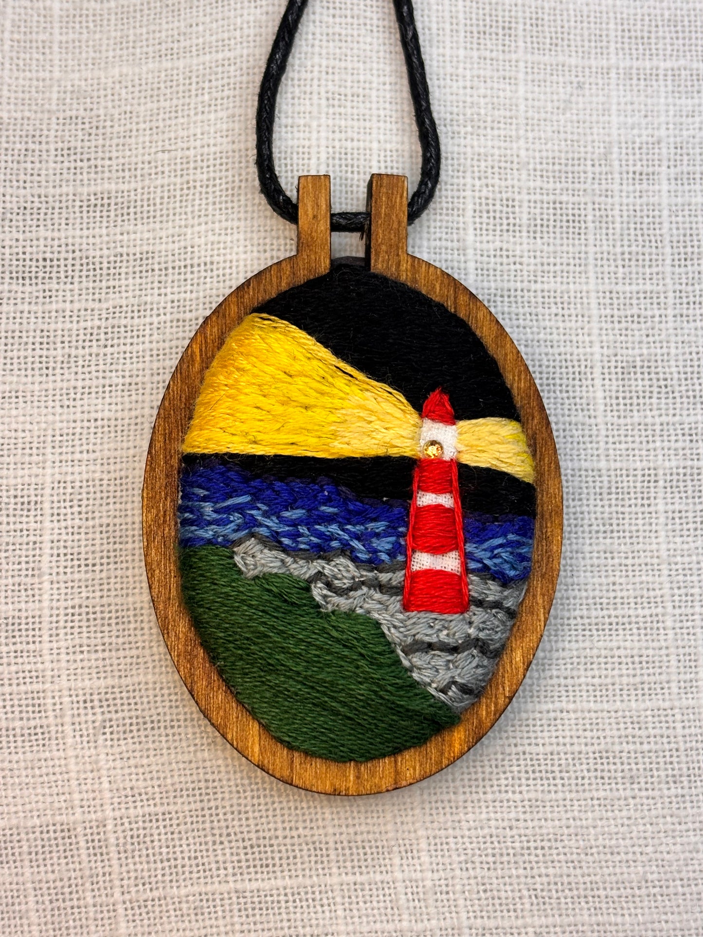 Guiding Light Mini Embroidery