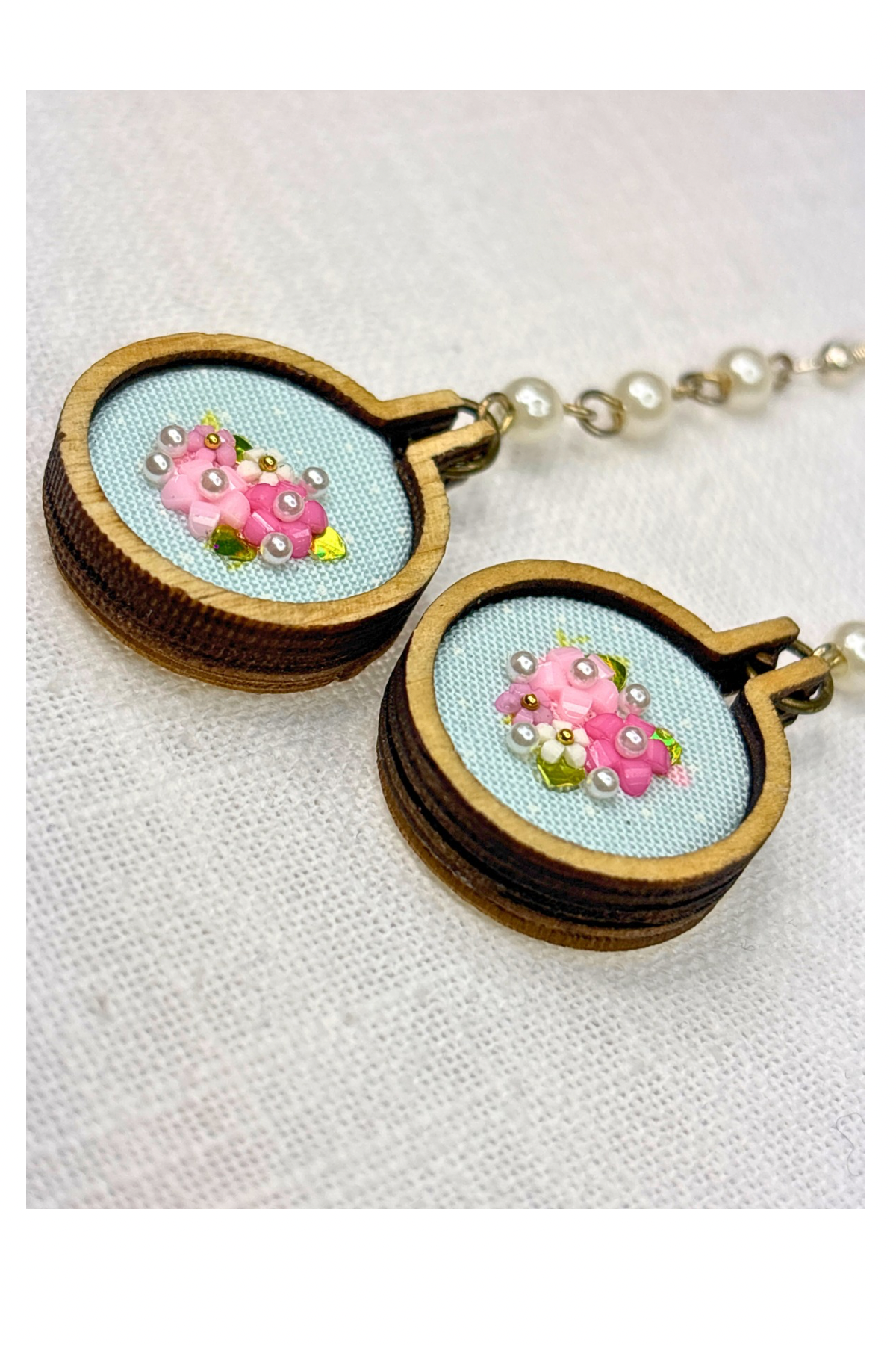 Pastel Gardens Mini Hoop Earrings