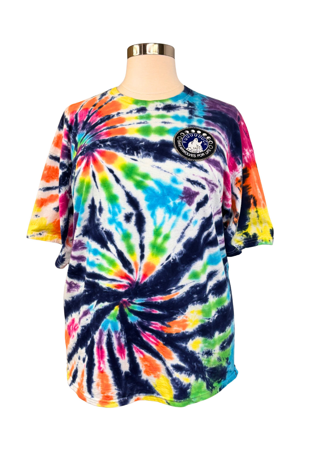Swearwolves For Life Dyed Tee - Size 2XL