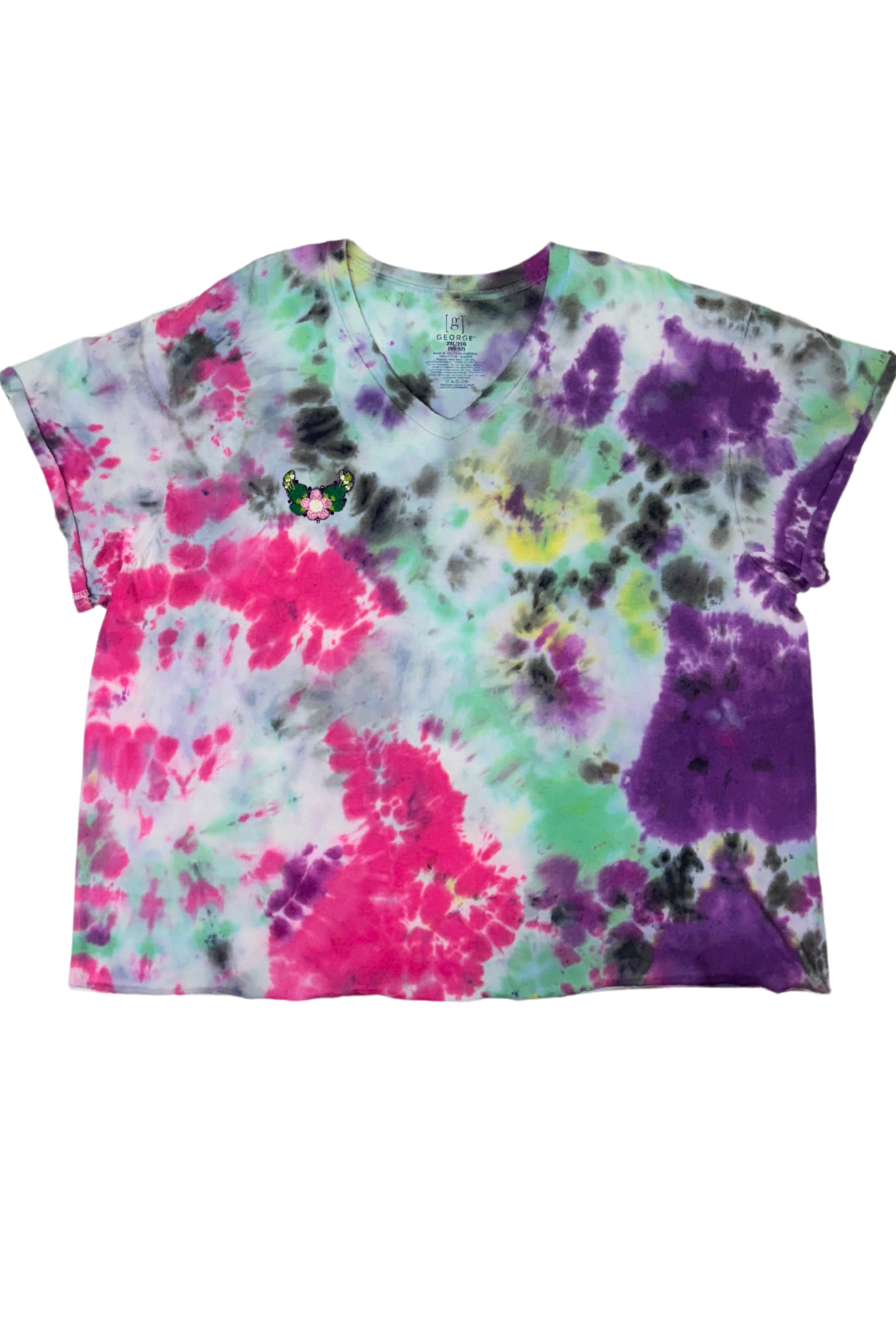 Moody Bloom Dyed Tee - Size 2XL