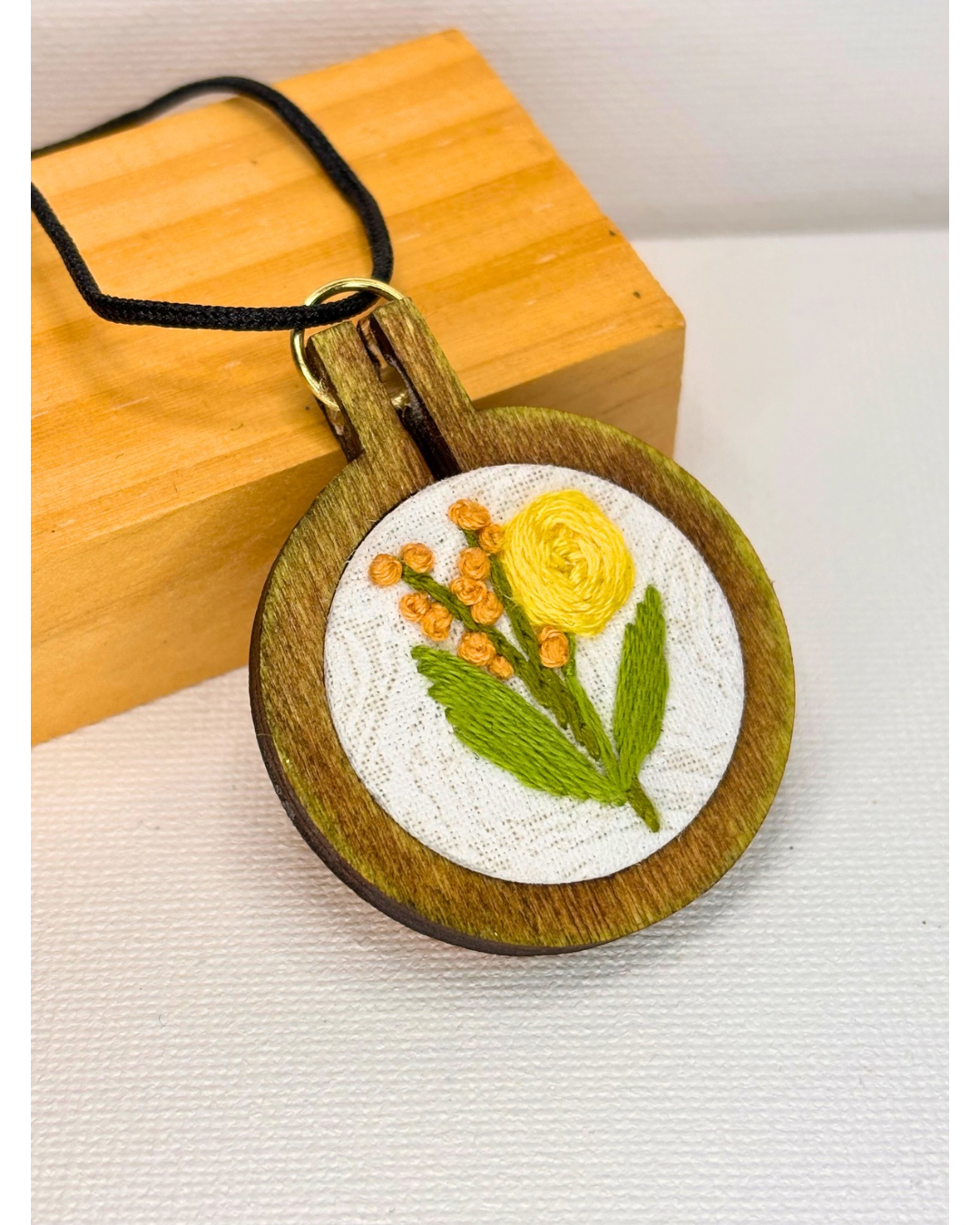 Sprig Of Sunshine Mini Embroidery
