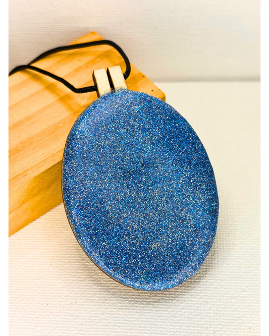 Bold Blue Bouquet Mini Embroidery