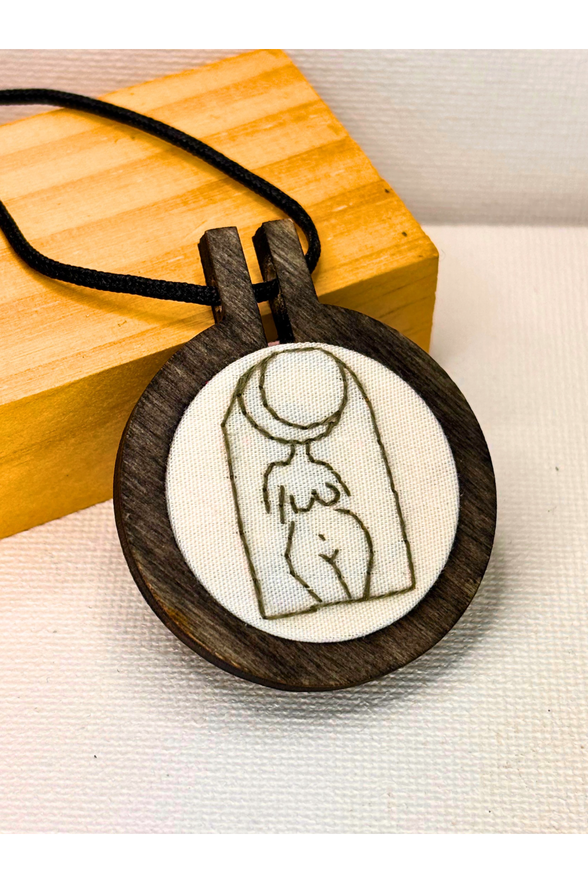 Lunar Goddess Mini Embroidery