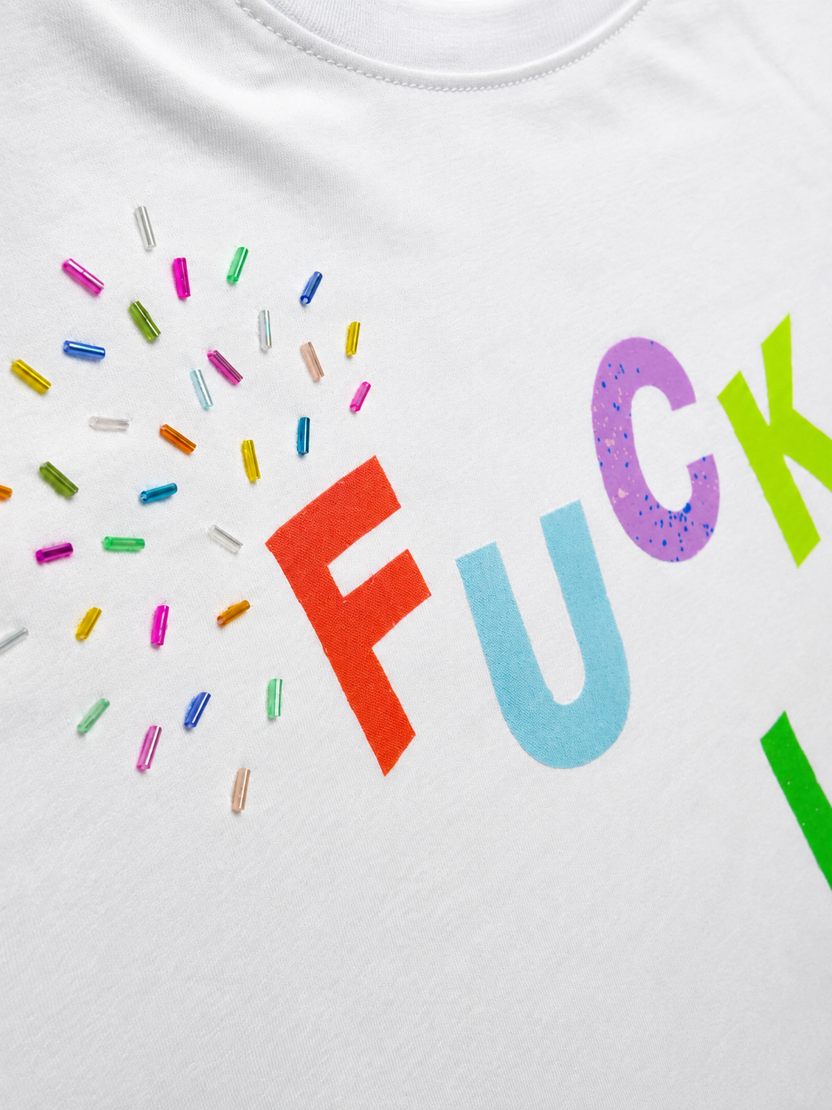 Candy Colored Fuck ICE Tee- Size 3XL