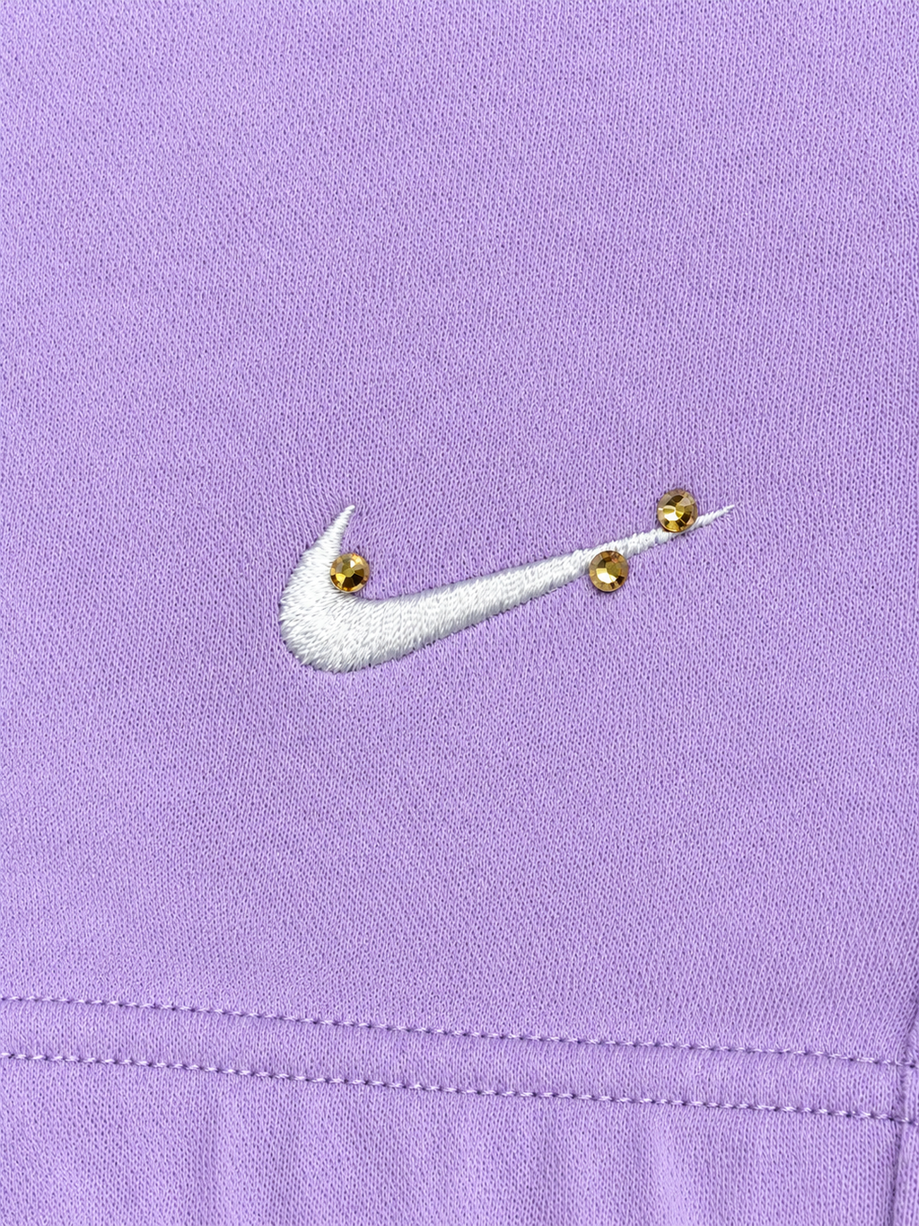 Purple Cherry Blossom Nike Sweat Shorts - Size XXL