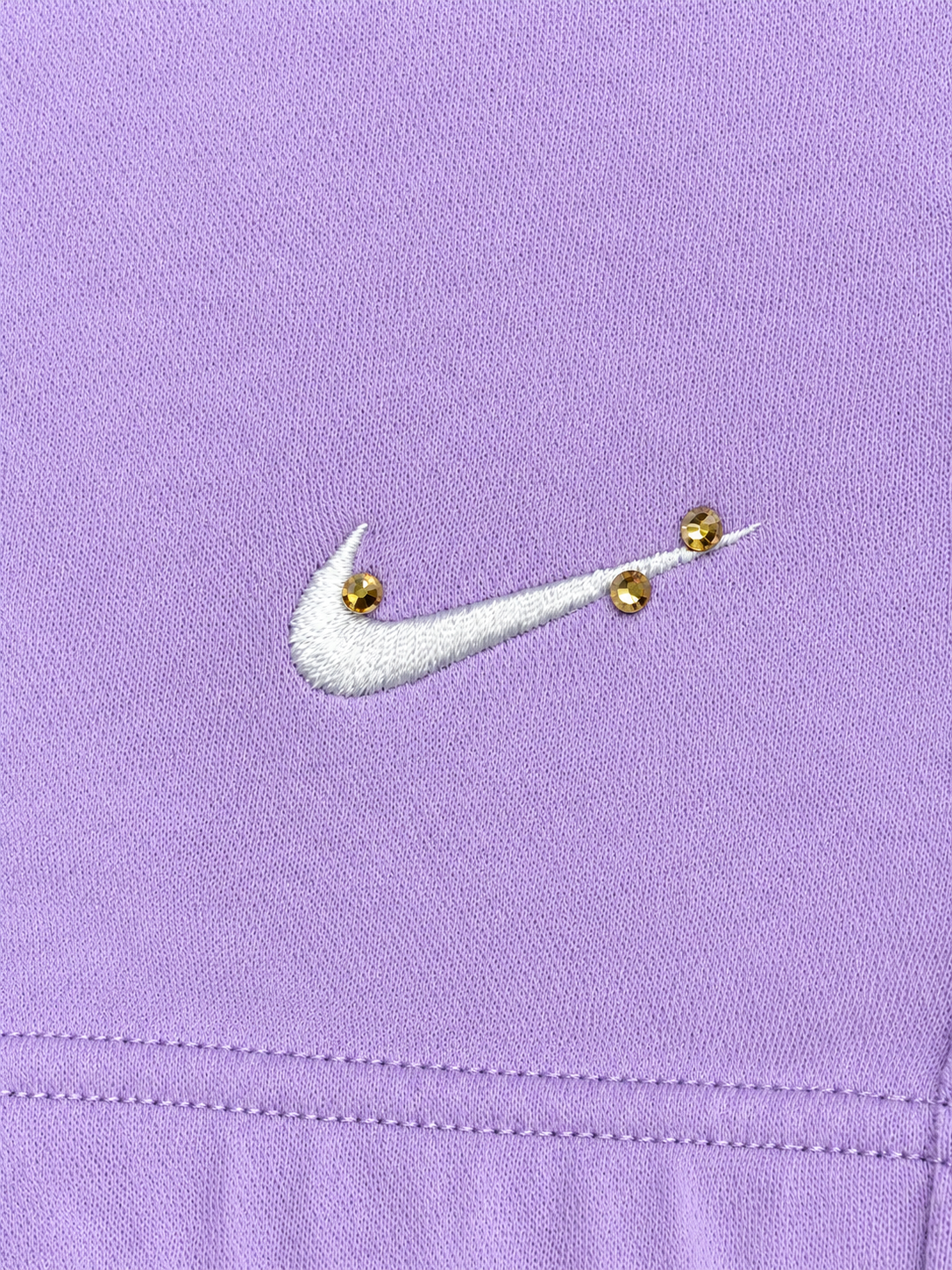 Purple Cherry Blossom Nike Sweat Shorts - Size XXL
