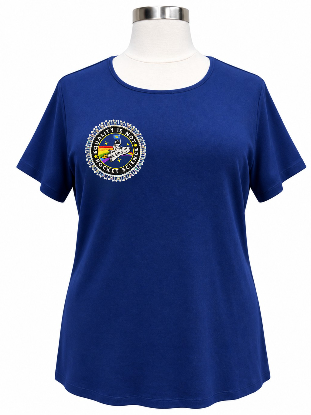 Equality is Not Rocket Science Patch Tee - Size 3X