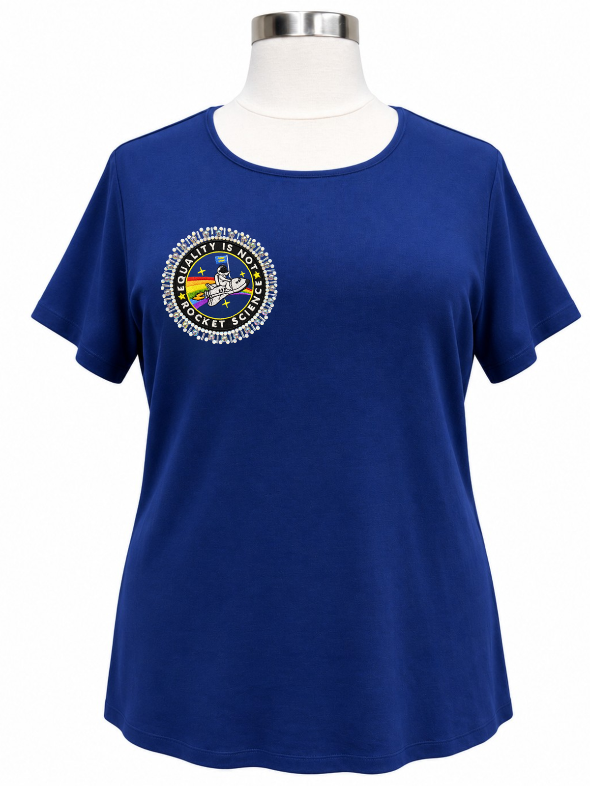 Equality is Not Rocket Science Patch Tee - Size 3X
