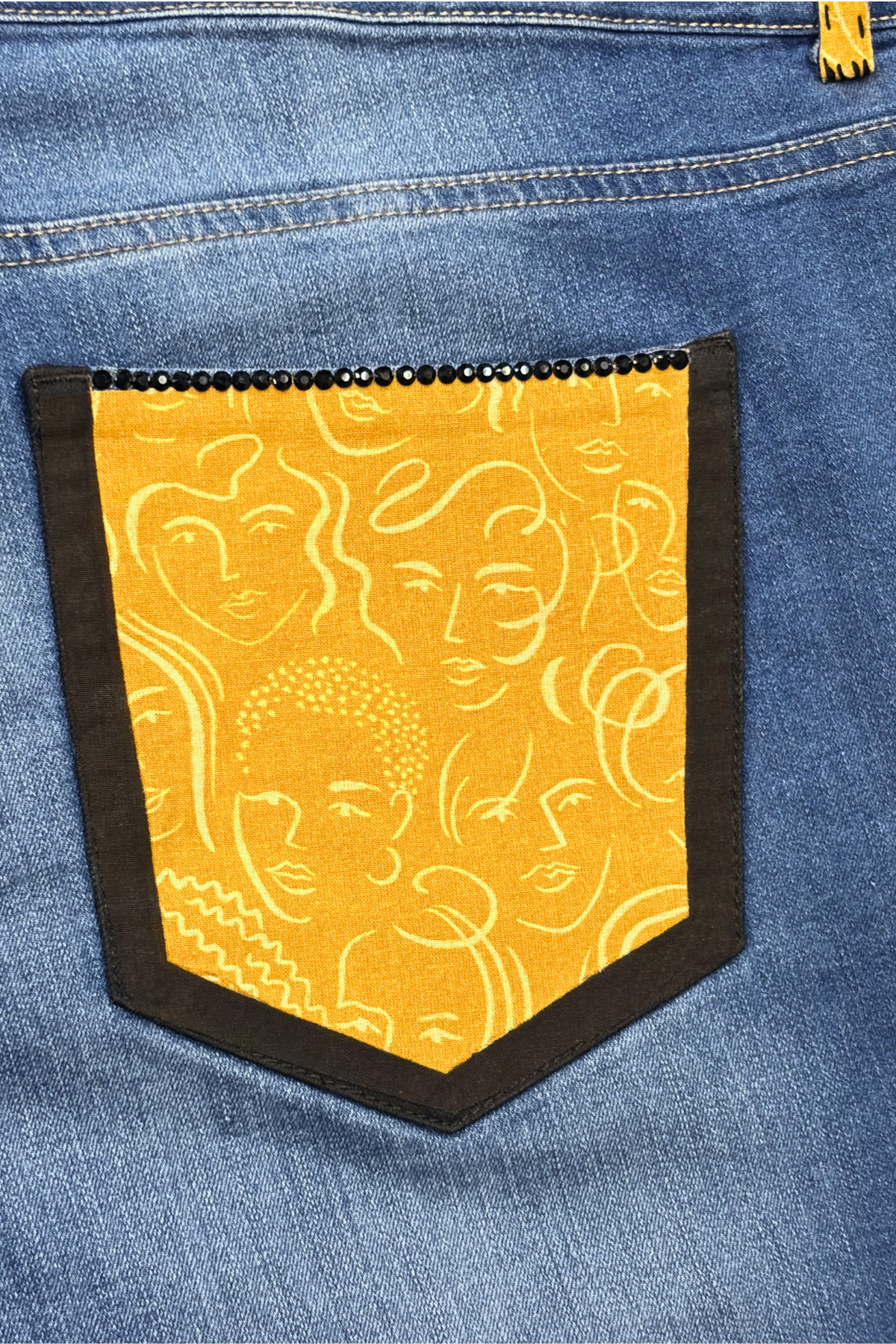 Block Party Denim Cutoff Shorts - Size 24