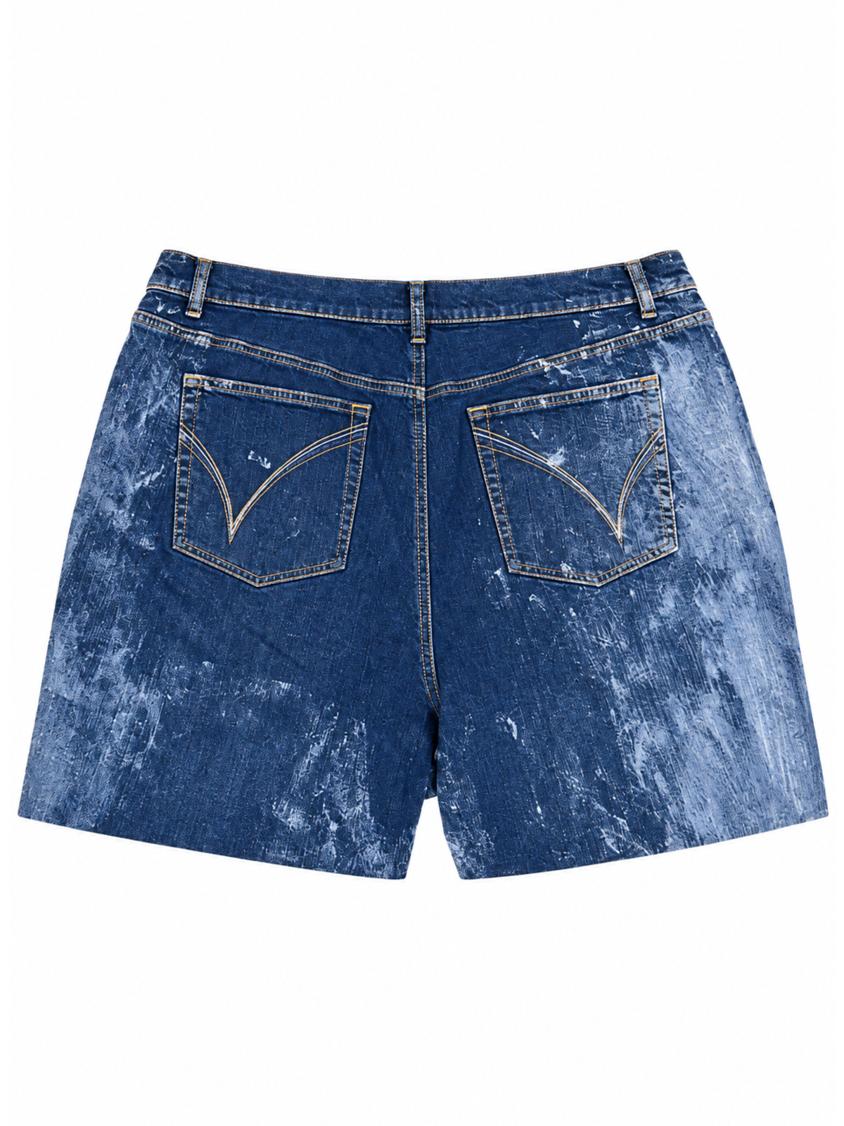 Fingerpaint Cutoff Denim Shorts - Size 22