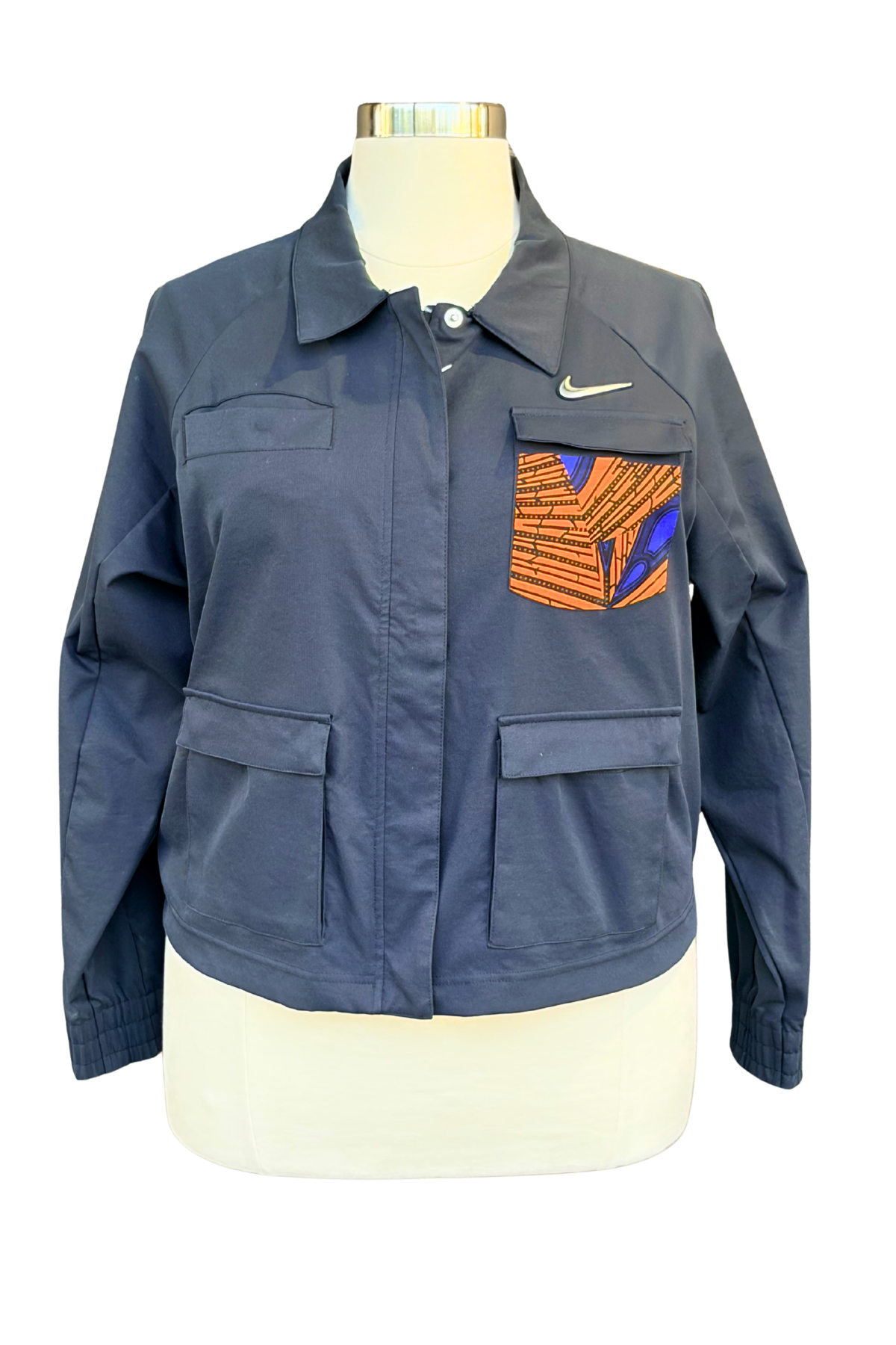 Uptown Peacocking Nike Jacket - Size 1XL