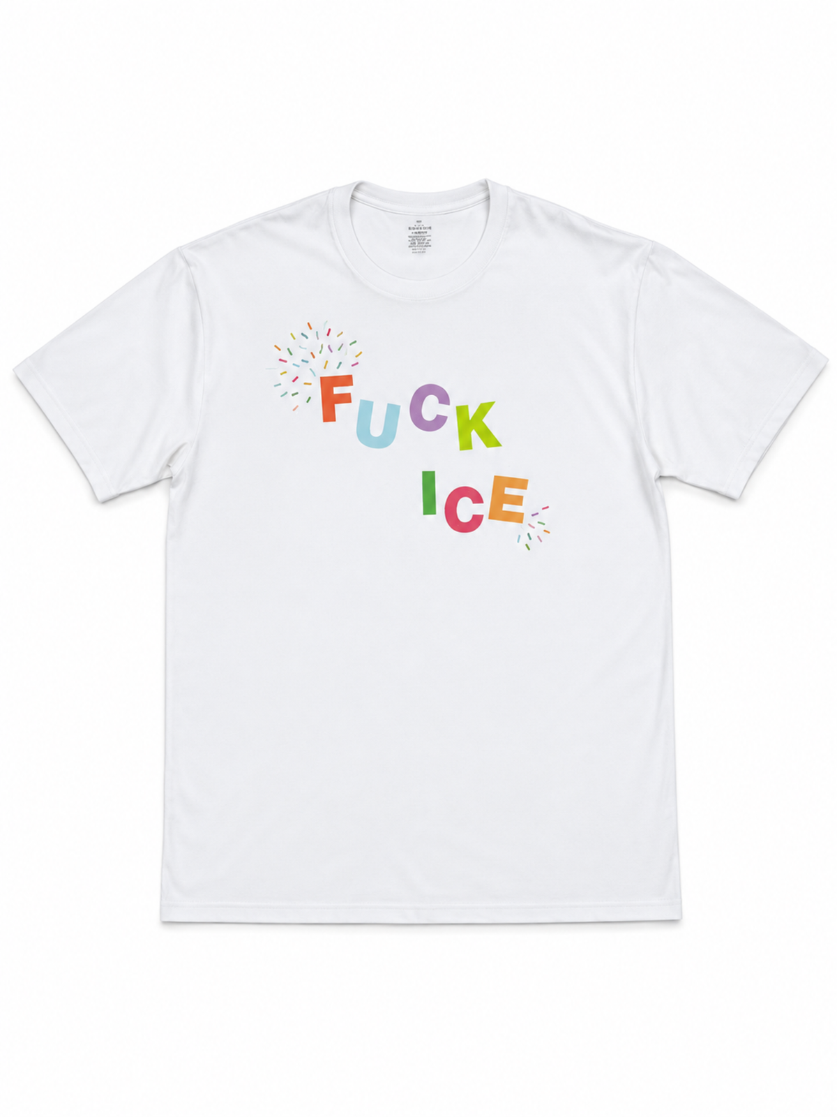Candy Colored Fuck ICE Tee- Size 3XL