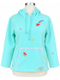 Rainbow Bright FDT Tunic Hoodie - Size Large