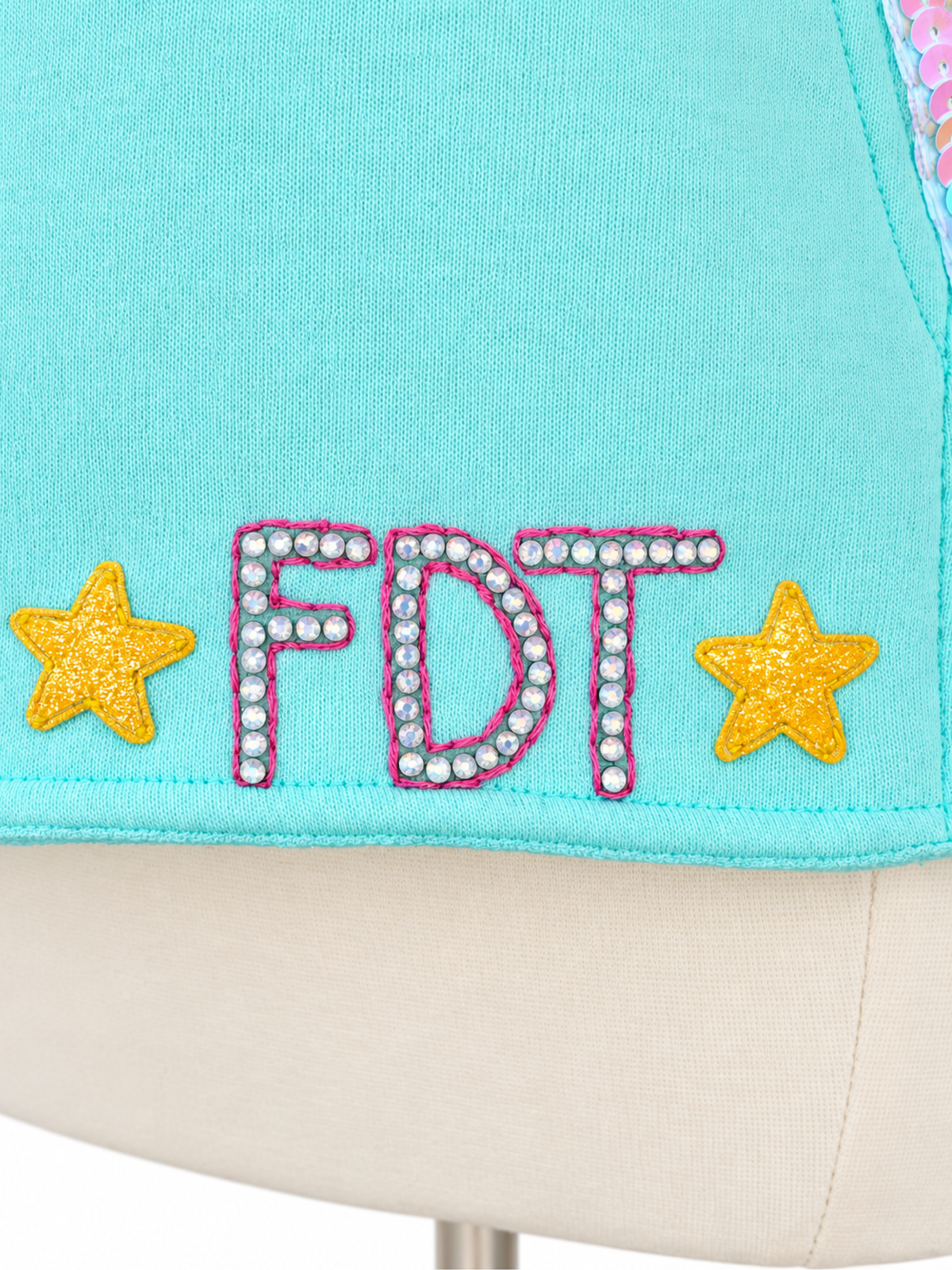 Rainbow Bright FDT Tunic Hoodie - Size Large