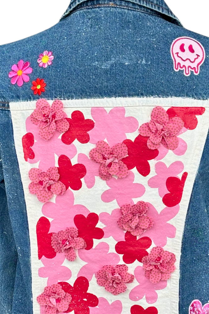 Femme And Fierce Denim Jacket - Size M