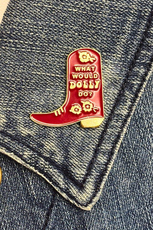 What Would Dolly Do Lapel Pin