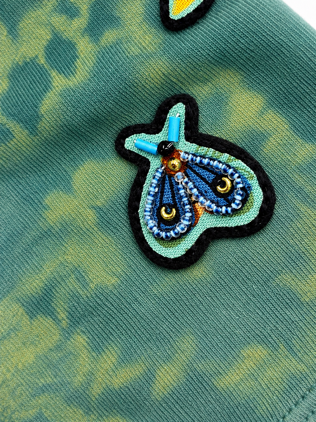 Moths Appliqué FDT V-Neck Tee - Size 3X