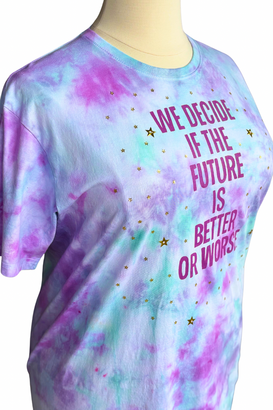 We Are The Futuremakers Tie Dye Tee - Size XXL