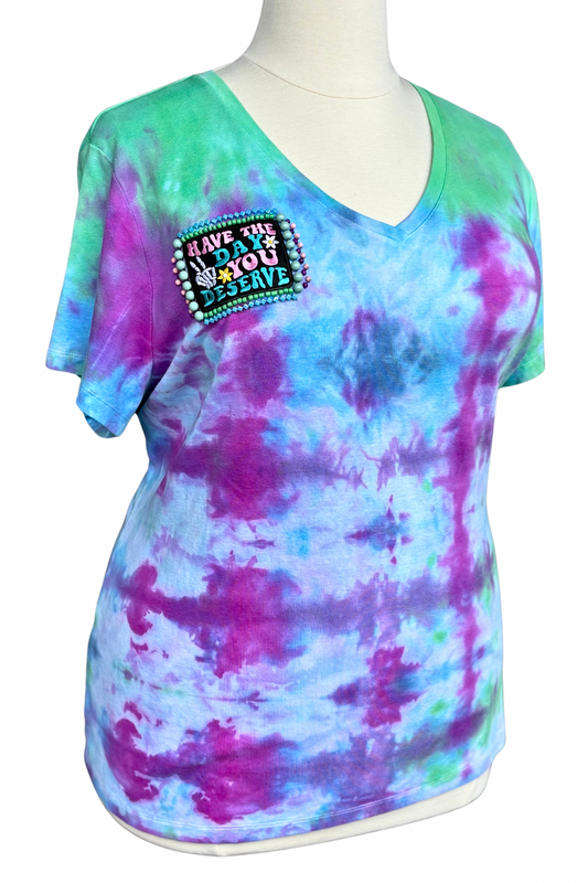 Karma in Color Tie Dye Tee - Size 3X