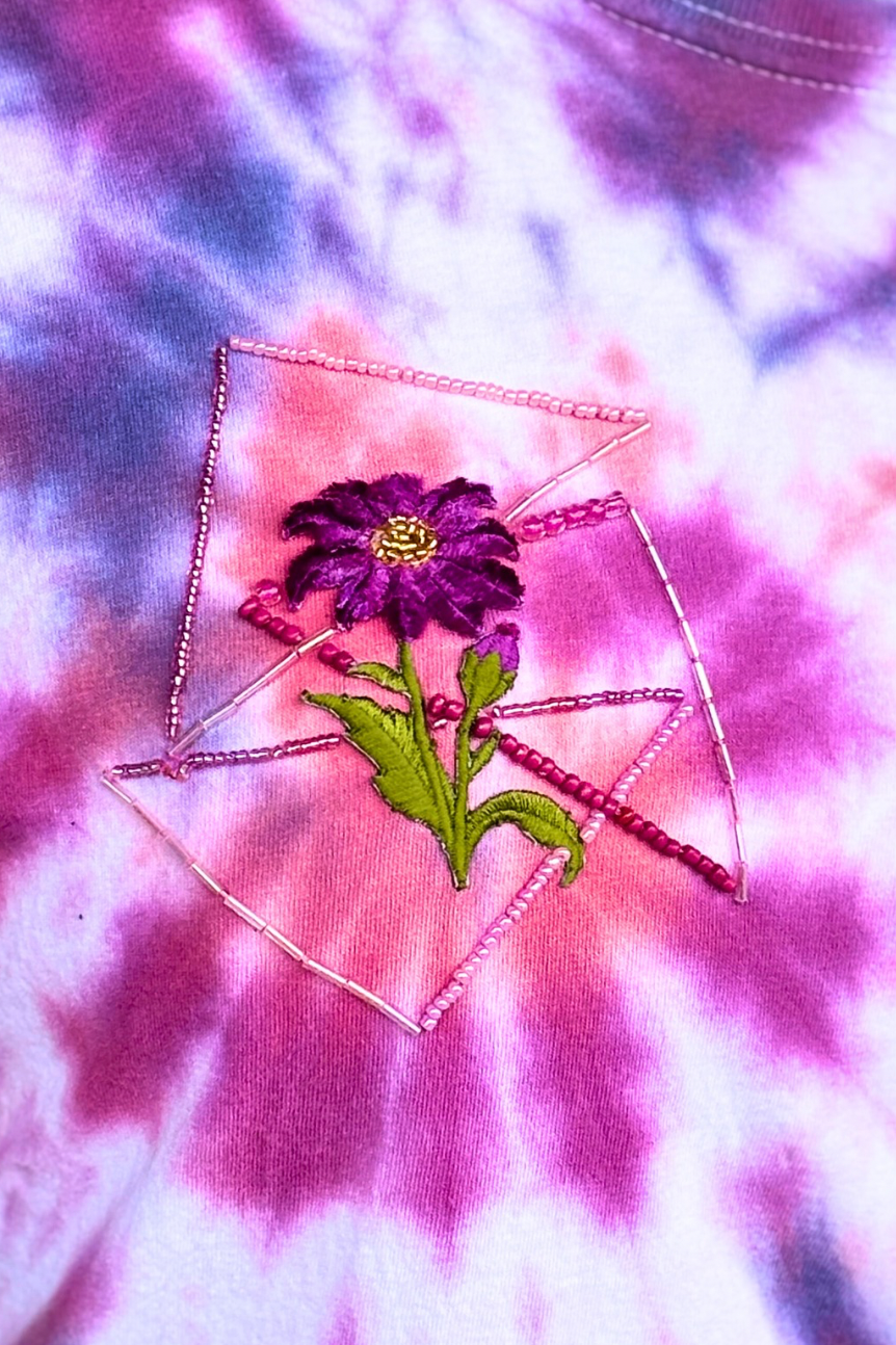 Purple Haze Tie Dye Tee - Size XL