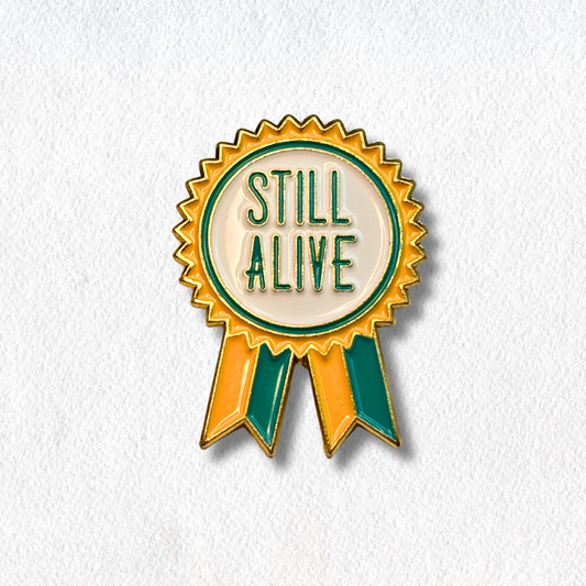 Still Alive Merit Ribbon Lapel Pin