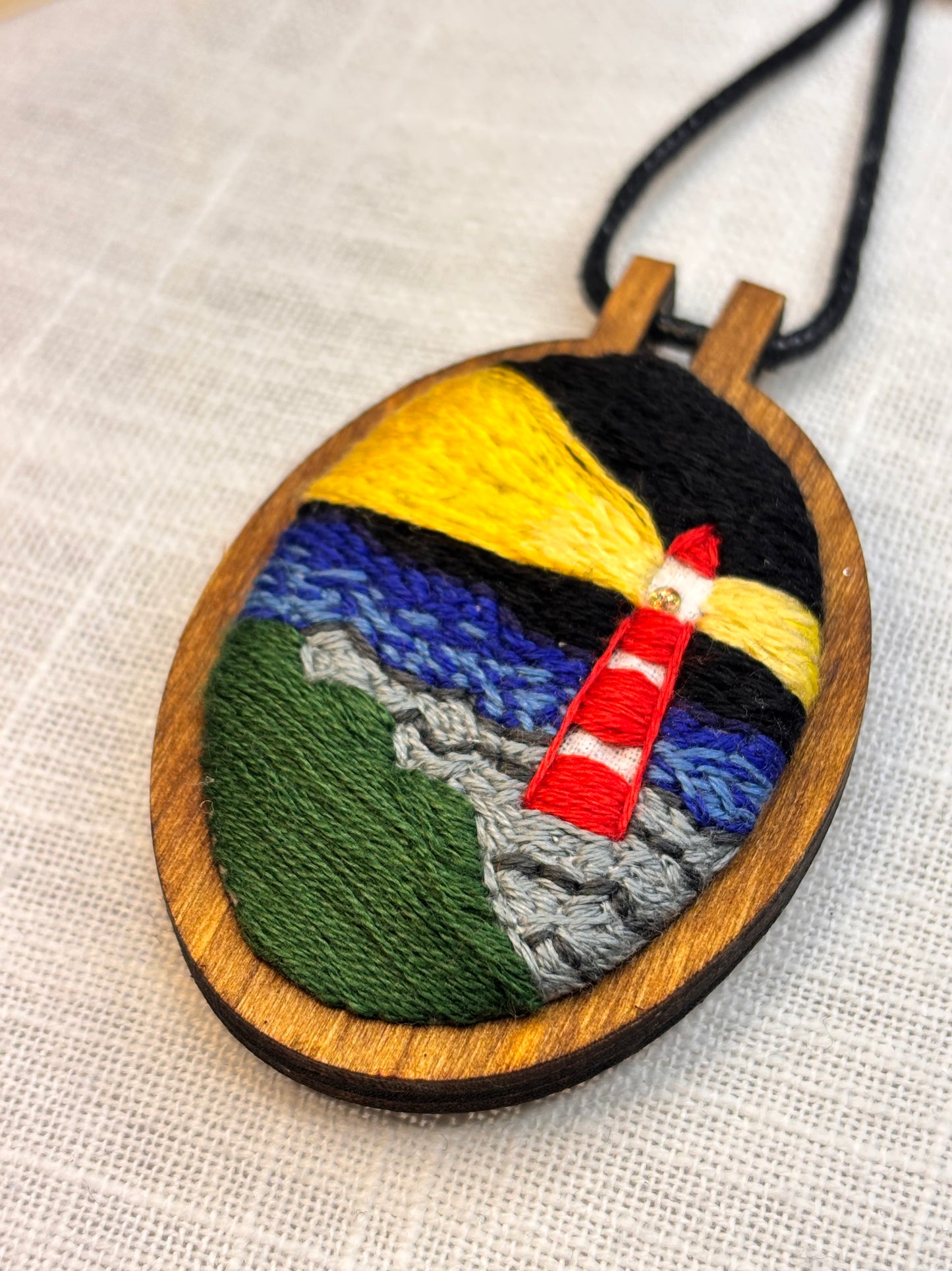 Guiding Light Mini Embroidery