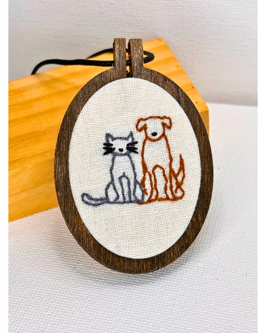Purrrfect Pals Mini Embroidery