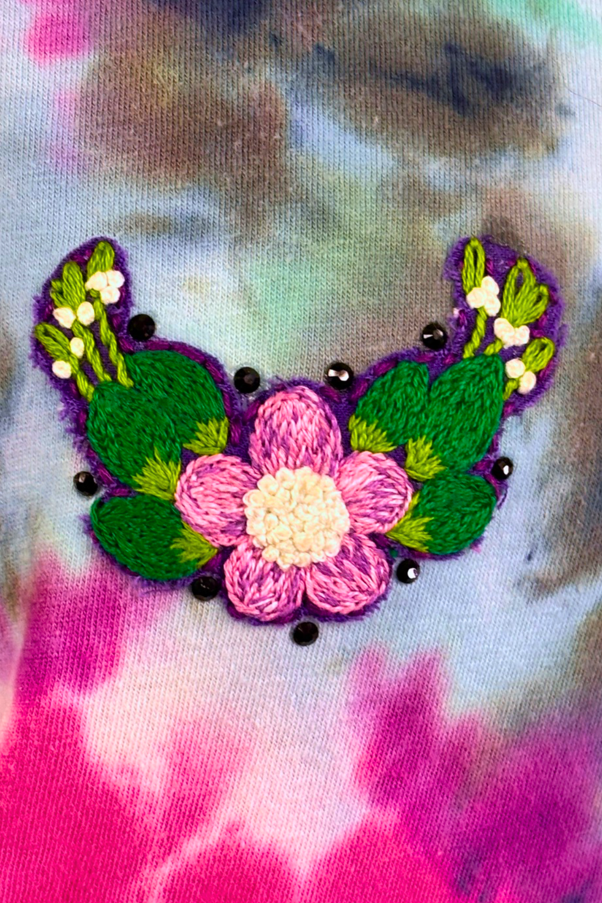 Moody Bloom Dyed Tee - Size 2XL