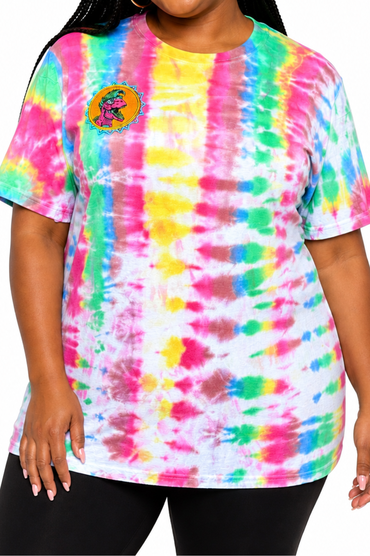 Dino Might Dyed Tee - Size XL