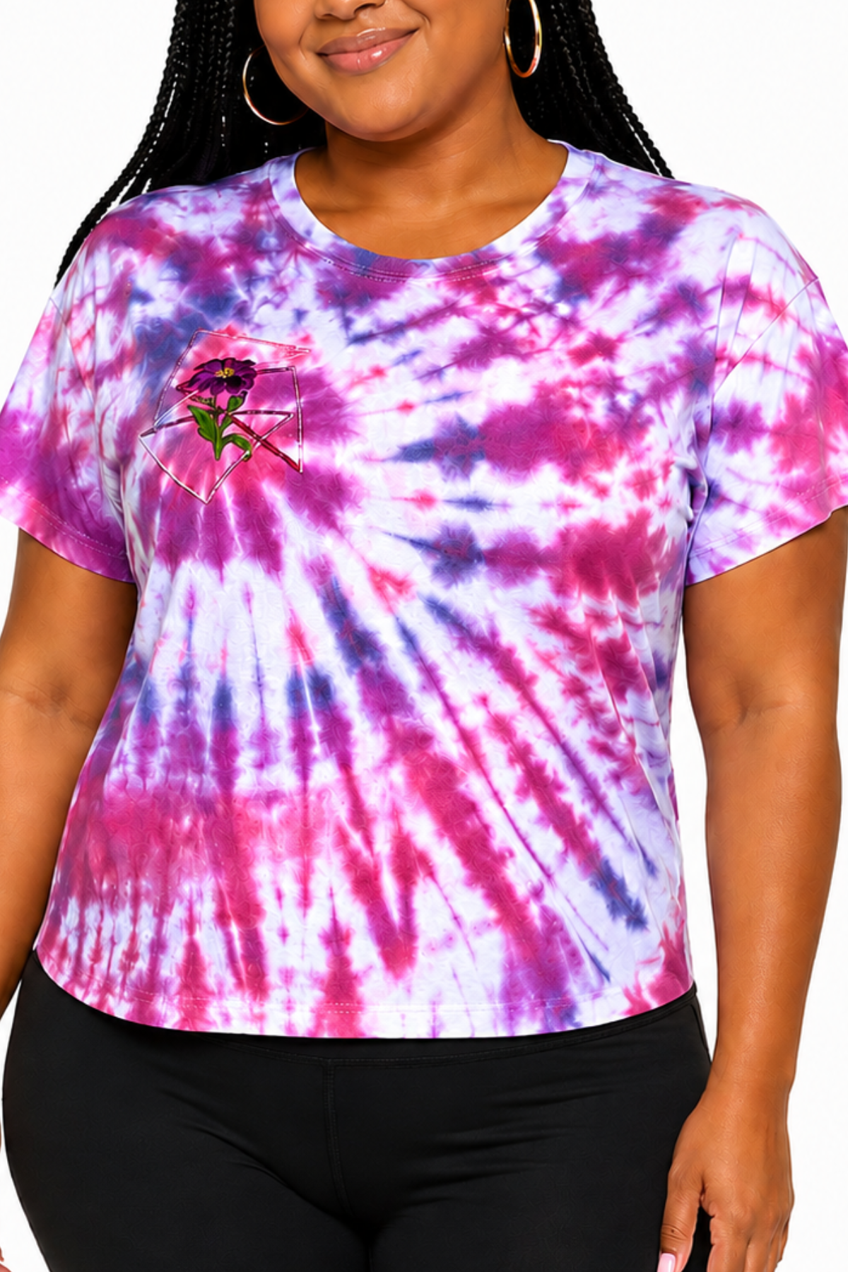 Purple Haze Tie Dye Tee - Size XL