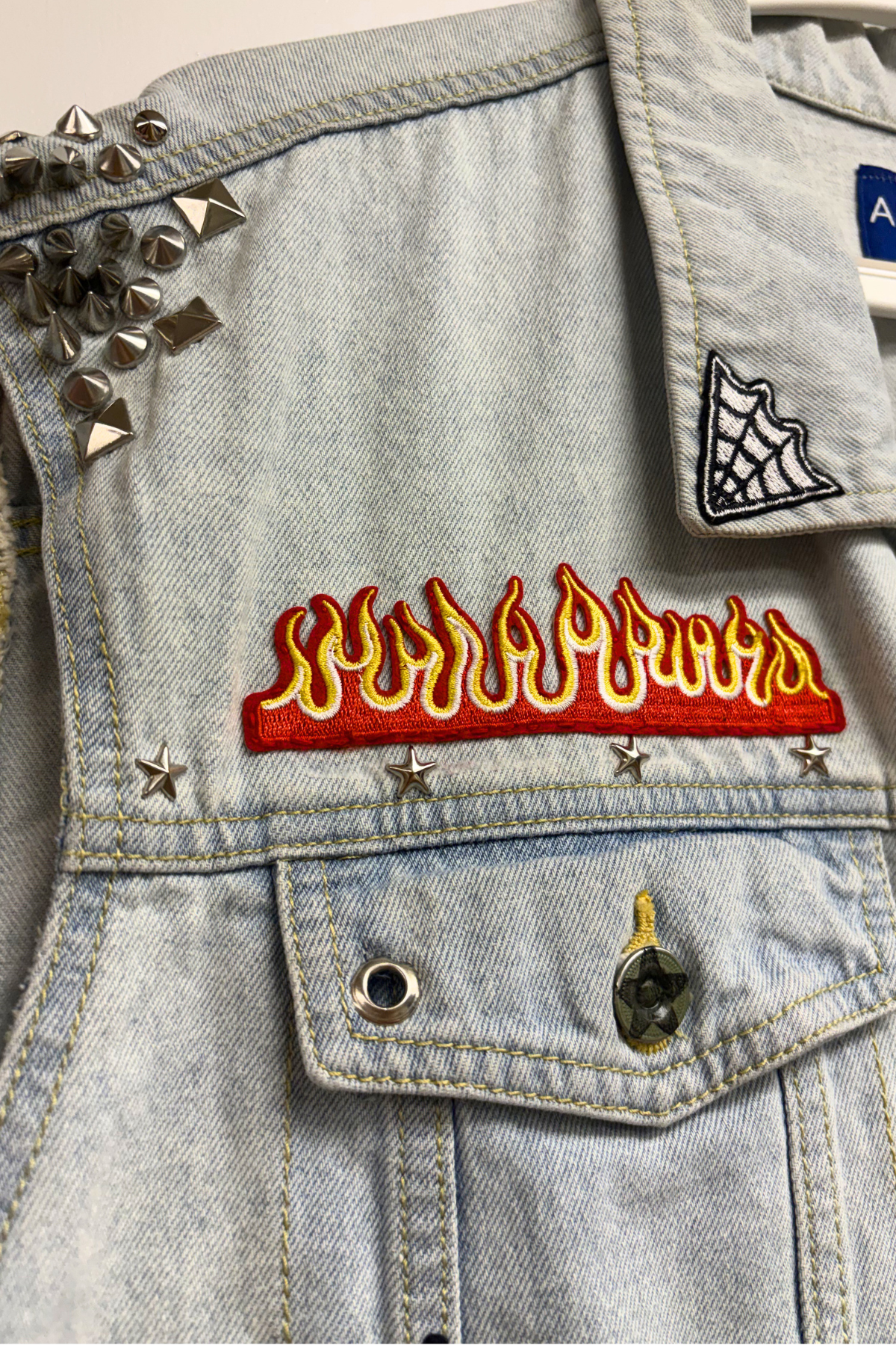 Rock and Righteous Denim Vest