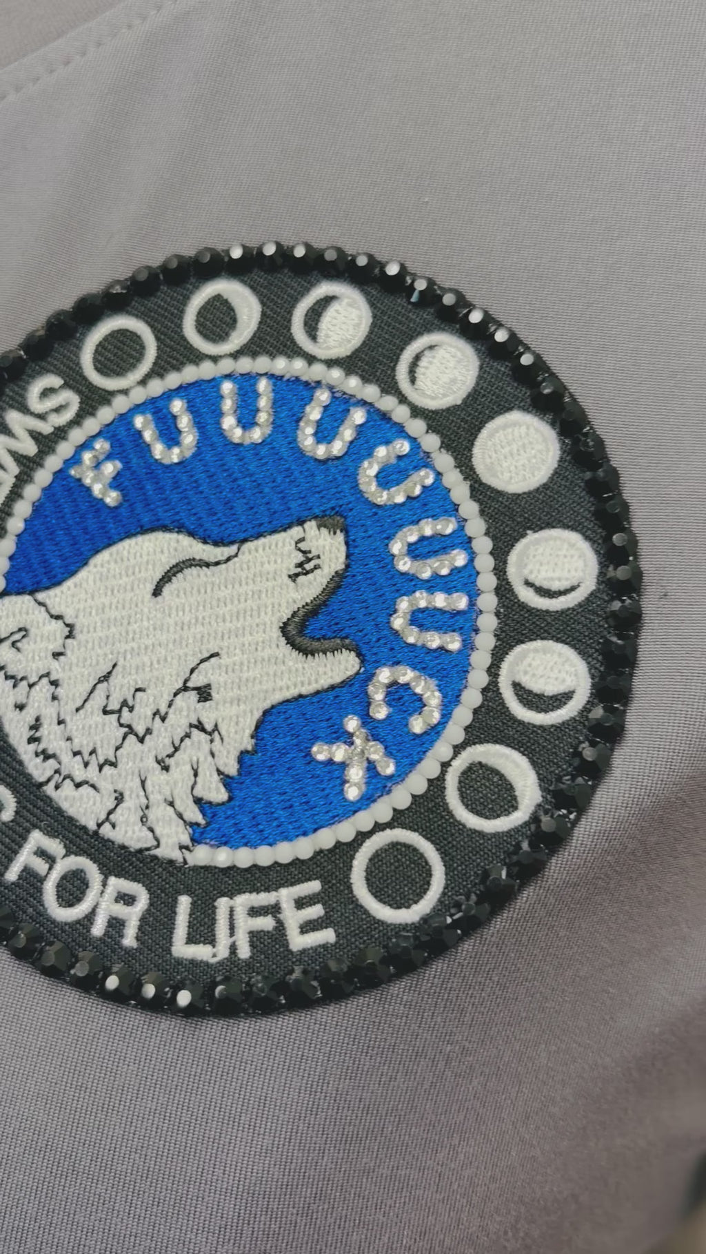 Swearwolves For Life Patch Tee - Size 4XL